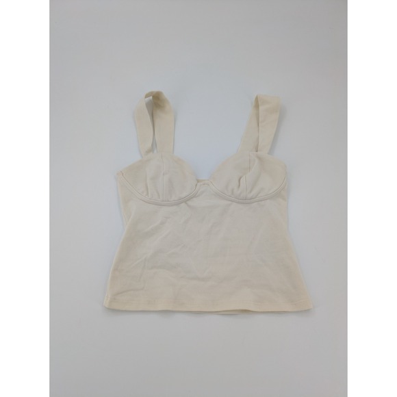 Reformation Adeline Knit Tank sz XS ivory color - Picture 1 of 8